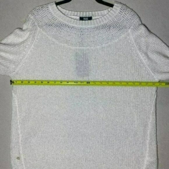 NWT MSRP $269 PAIGE 42% Wool Baskin Sweater Women's Size XL - Picture 5 of 8